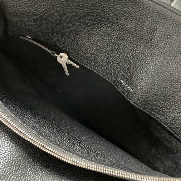 Saint Laurent Black Sac de Jour L Grained Leather - Picture 6 of 10